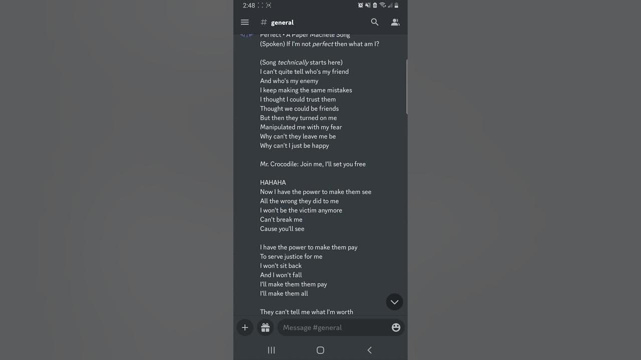 Perfect A Paper Machete Song Read Description YouTube