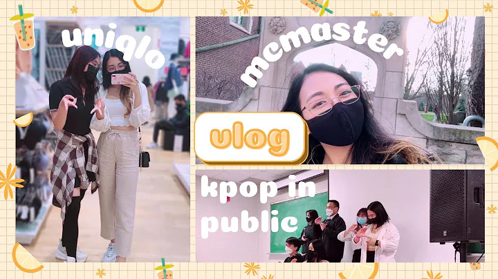vlog | life at mcmaster, kpop in public, culture f...