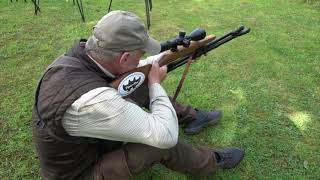 Shooting positions and other options with the Viper-Flex® Styx shooting sticks