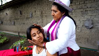 Doña Rosa Limpia Espiritual (Spiritual Cleansing) and ASMR Massage & Neck Cracking (音フェチ)