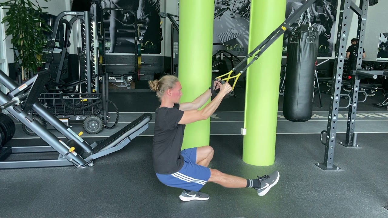 trx pistol squat trx pistol squat