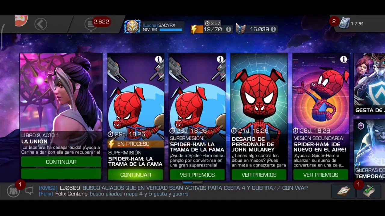 MCOC Incursión