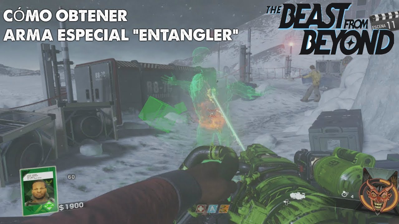 CÓMO OBTENER "ENTANGLER" ARMA ESPECIAL PARA EL EASTER EGG THE BEAST FROM BEYOND | INFINITE WARFARE
