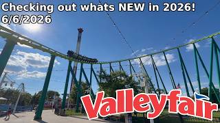 Checking out whats NEW at Valleyfair in 2026! - 6/6/2026