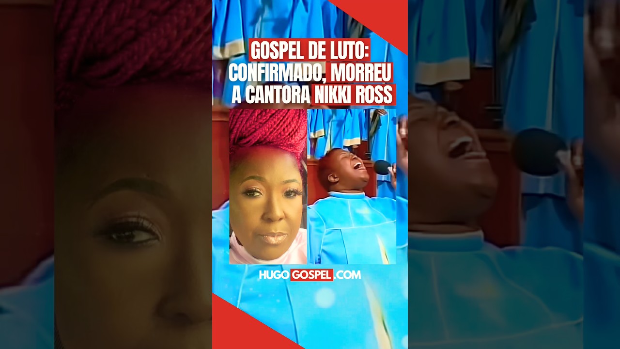 GOSPEL DE LUTO: MORREU A CANTORA NIKKI ROSS #nikkiross #gospelsinger #gospel #vocals #yt #shorts