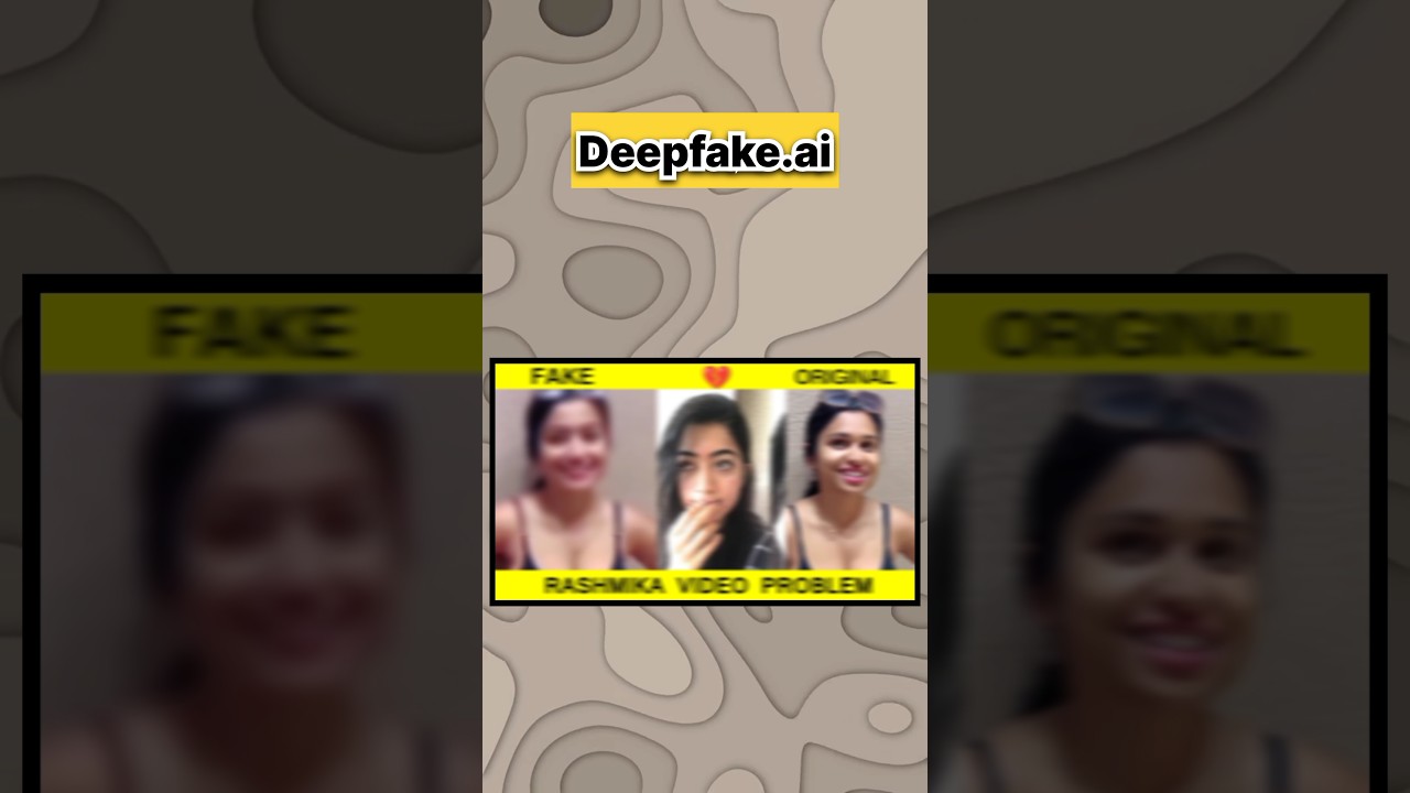 Rashmika mandanna's viral video 🤔 || Deepfake.ai #rashmikamandanna  #ai #viral #tech #actress #video