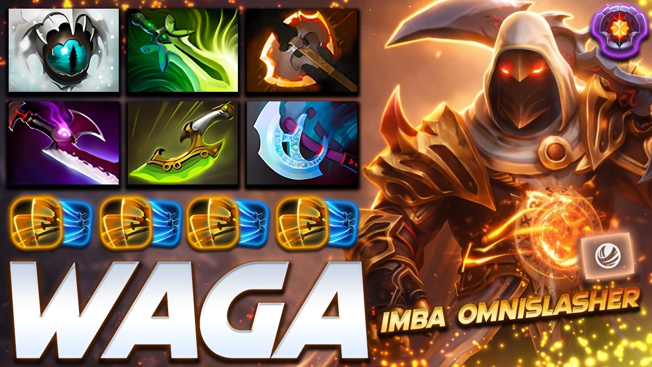 Waga Juggernaut IMBA Omnislasher - Dota 2 Pro Gameplay [Watch & Learn]