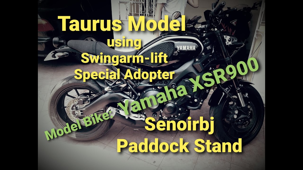 Taurus Model Senoirbj Paddock Stand Yamaha XSR900 YouTube