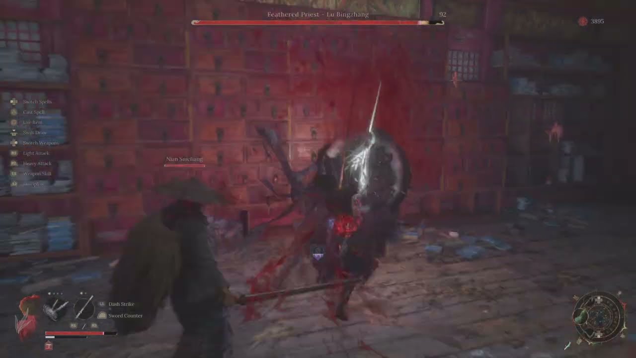 WUCHANG: Fallen Featheres Featherd Priest Boss fight