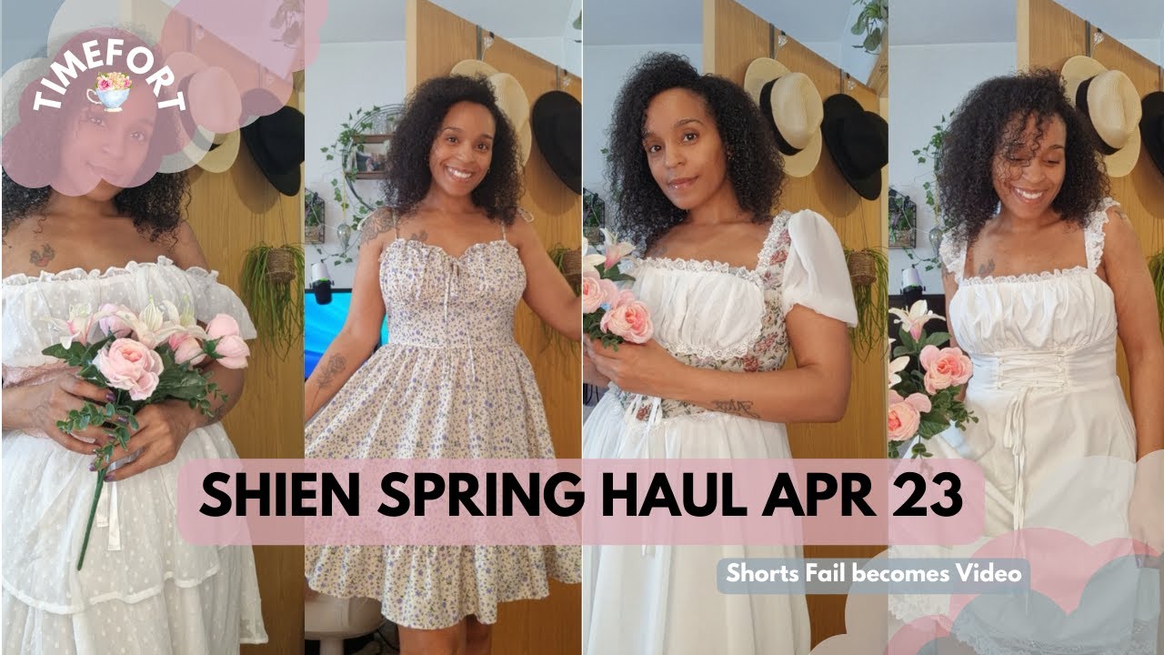 SHEIN SPRING HAUL || Was meant to be a shorts.. but I can't do 60 seconds - By TimeForT