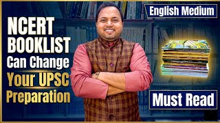 NCERT Booklist that Can Change Your UPSC/PCS Preparation | Top Important Booklit in English medium