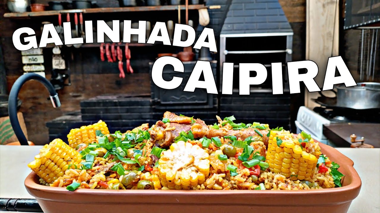 GALINHADA CAIPIRA NAQUELE MODELÃO...