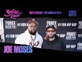 Joe Moses Backstage Interview At Rolling Loud With Power 106 & Justin Credible