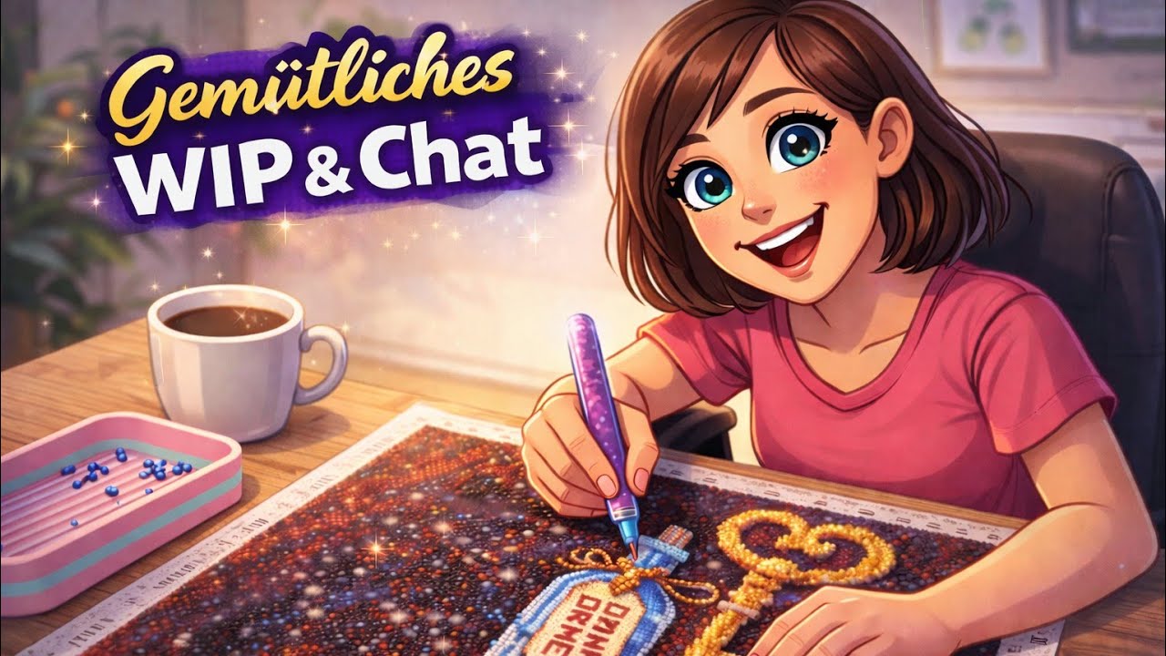 Alice into Diamond Wonderland 🐇♠️ | Gemütlicher WIP & Chat | Drink Me & Schlüssel