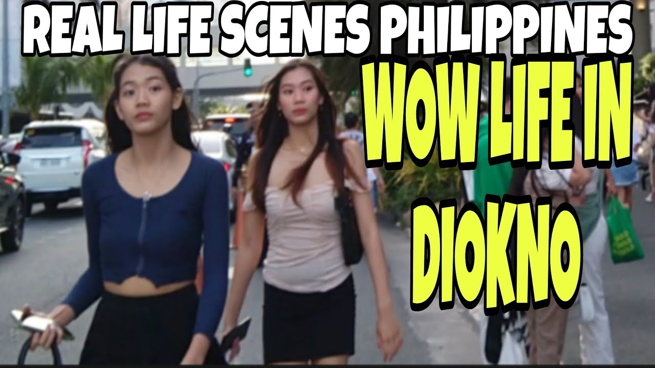 WOW AMAZING REAL LIFE IN DIOKNO BOULEVARD PASAY CITY WALKING TOUR IN ...
