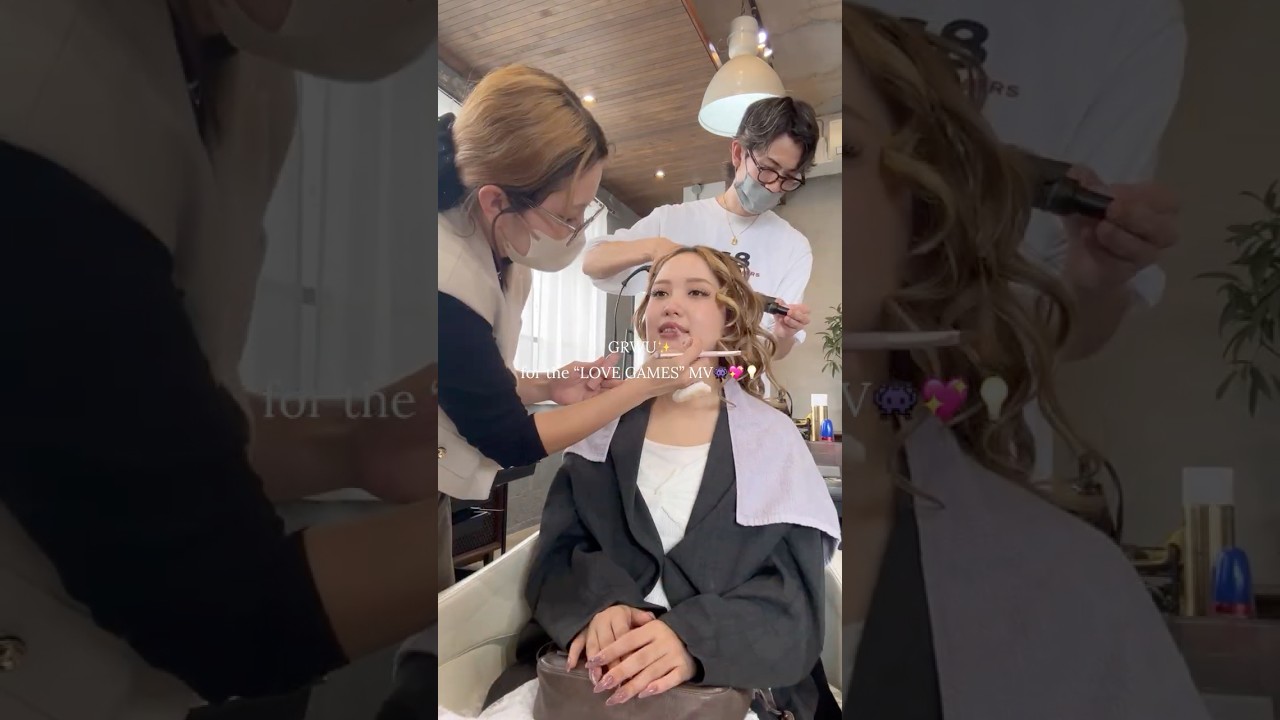 Get Ready With Us!💕 “Love Games” Make Up🌟　#lovegames by #nazyamada #grwm