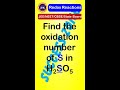 Find the oxidation number of S in H2SO5 # Shorts # Redox Reaction # JEE/NEET/CBSE/State Board