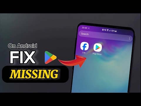 How To Fix Google Play Store Missing On Android-(Easiest Way)
