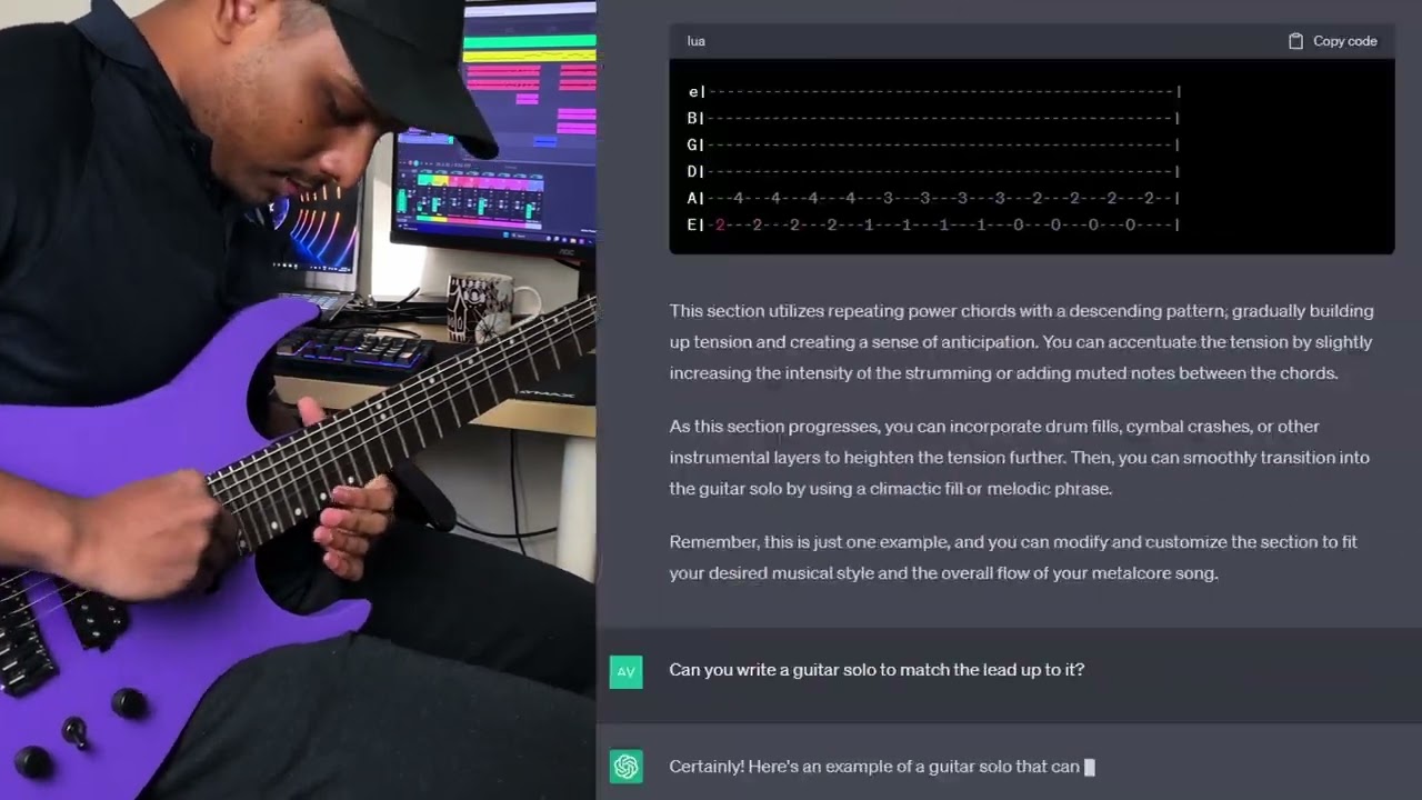 ChatGPT writes me a Metalcore song | Artificial