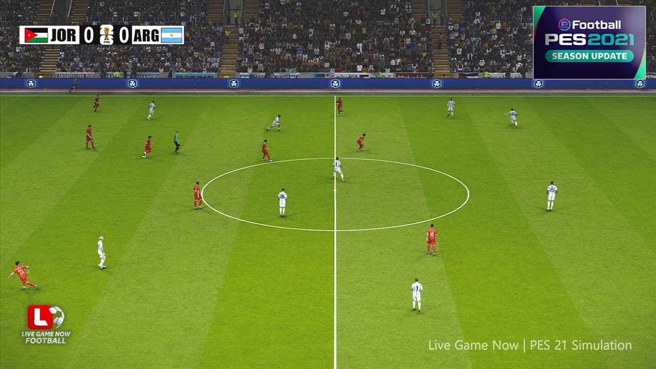 Argentina vs Jordan | Football World Cup 2026 | eFootball PES 2021 Gameplay - Simulation