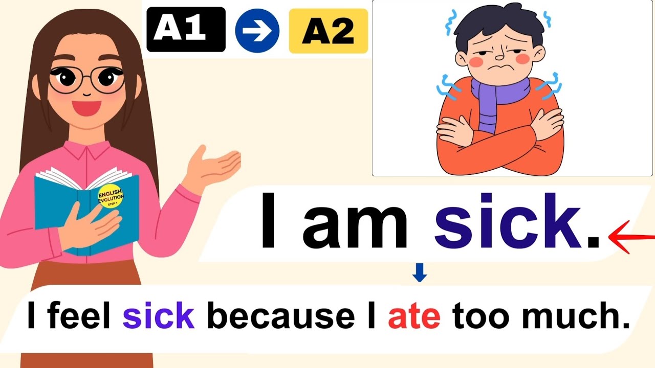 Improve English Practice: Real-life Sentences From A1 to A2.