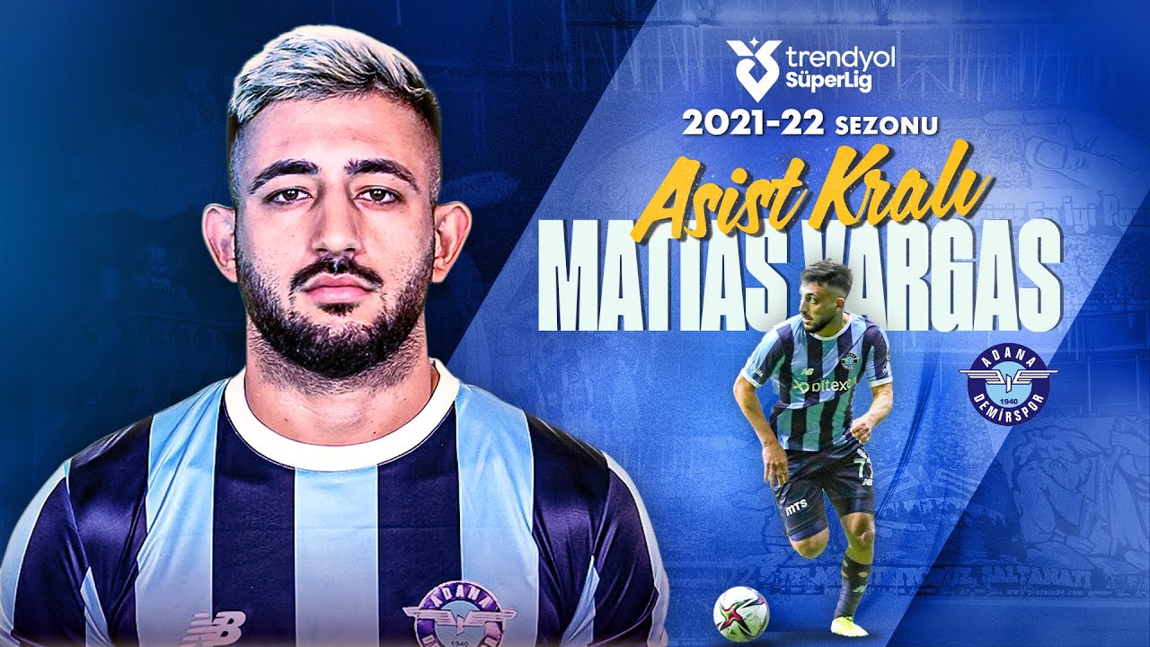 Asist Kralı Matias Vargas (2021-2022) | Tüm Asistler | Trendyol Süper Lig