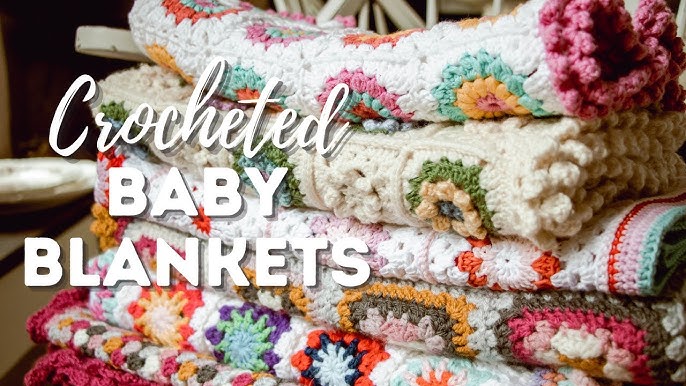 Easy Crochet Trendy Baby Blanket 