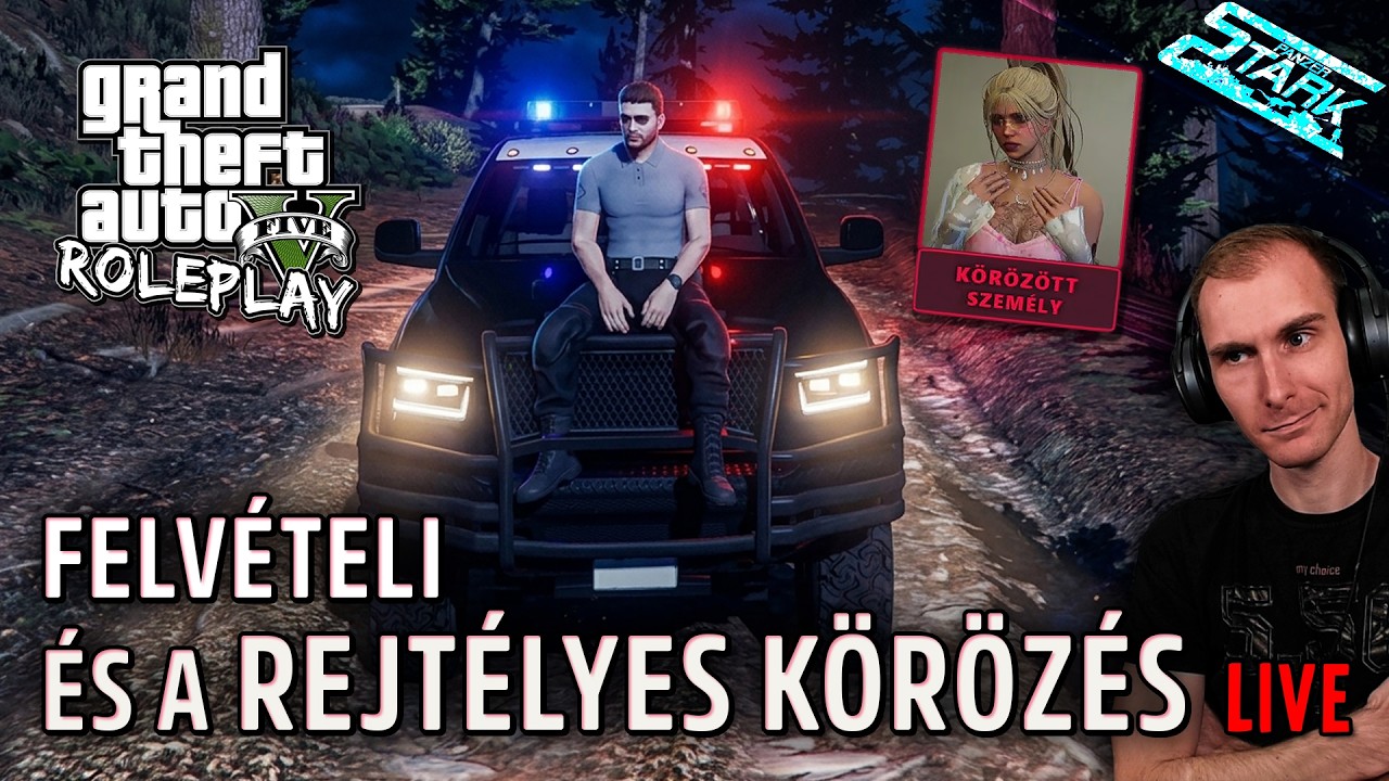 Felvételi és a Rejtélyes Körözés..  - GTA 5 RolePlay #66 - Stark Galaxy2.0