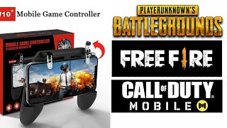 W10 Mobile Shooting Game Controller | PUBG | FREEFIRE | CALL OF DUTY MOBILE screenshot 3