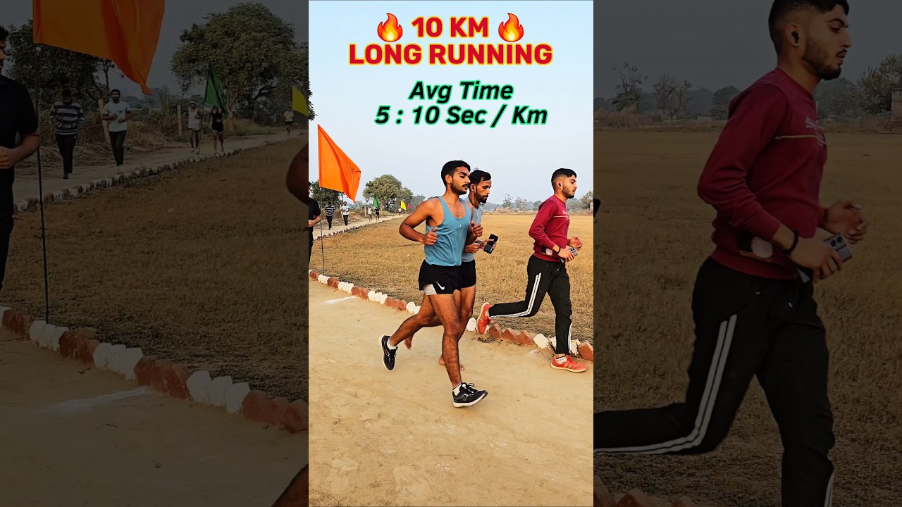Long Running 10km Tips | 10km Running Ka Time Kaise Kam Karen | Army Police Training 