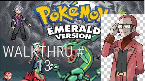 Pokemon Emerald Walkthrough #13 (Meteor Falls, Fighting Maxie at Mt. Chimney)