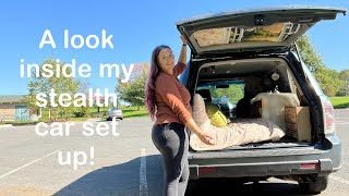 Stealth Car Camping How I Live Undetected In My Honda Pilot