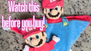 Mario Baby Toys Review 👶 | Security Blanket + Activity Grabber (Perfect Newborn Gift!)