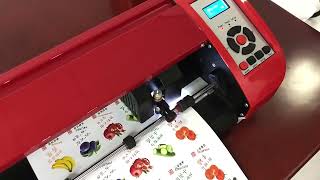 Desktop plotter JK380 with camera automatic contour vinyl cutter plotter