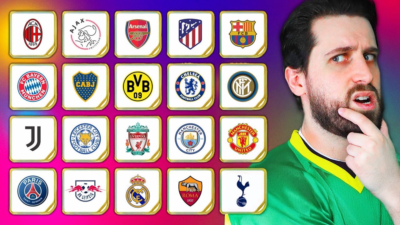 KIHÍVÁS: kitalálod a TOP 100 európai foci csapatot? 🏆