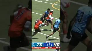 Super Human Performance! Donjae Lyons Scores Fourth TD Of Championship On Bullet From Hamilton Super Human Performance! Donjae Lyons Scores Fourth TD Of Championship On Bullet From Hamilton