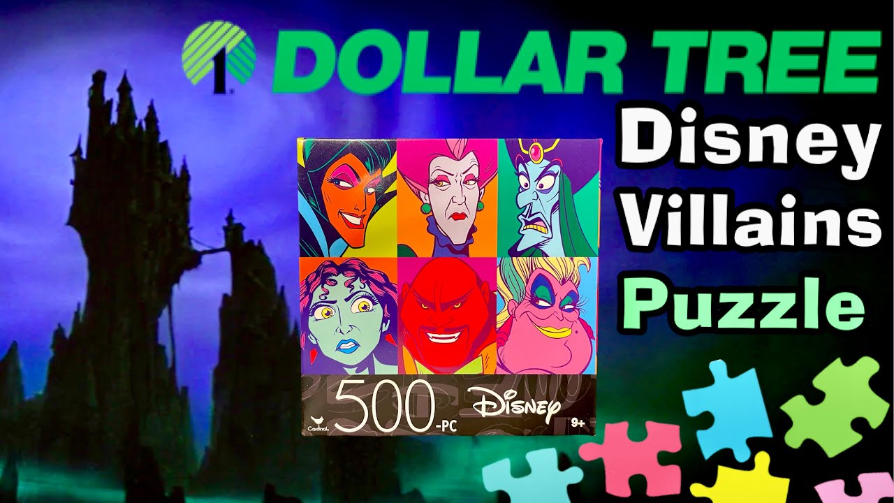 dollar-tree-disney-villains-puzzle-youtube