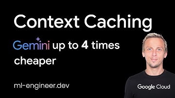 Use caching to make your LLM input up to 4 times cheaper. Vertex AI Context Caching with Gemini.