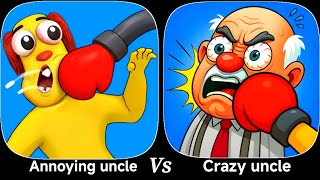 Annoying uncle punch vs Crazy uncle punch-ios and android gameplay. screenshot 5