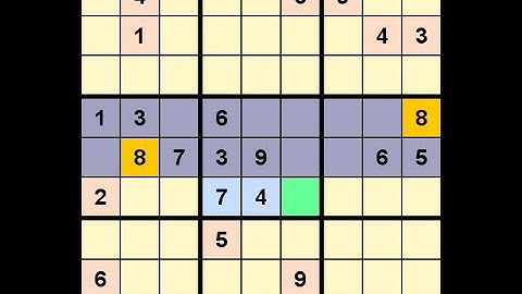 How to Solve New York Times Sudoku Hard May 16, 2020