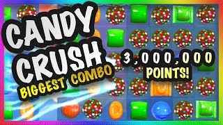 Candy Crush | Biggest Combo Record (3,000,000 Points) screenshot 3