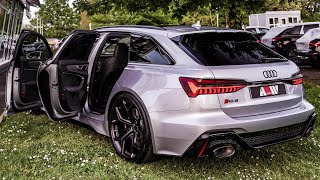 Awesome 2024 Audi Rs6 Performance - Sound, Exterior And Interior Details