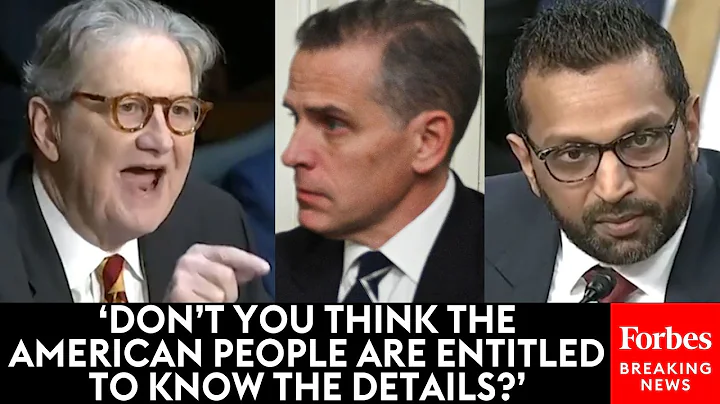 John Kennedy Rapid-Fire Questions Kash Patel About Hunter Biden, Hillary Clinton's Lawyer, And More