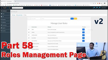 Part 58 - Roles Management Page