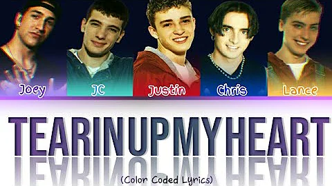 NSYNC - Tearin' Up My Heart (Color Coded Lyrics)