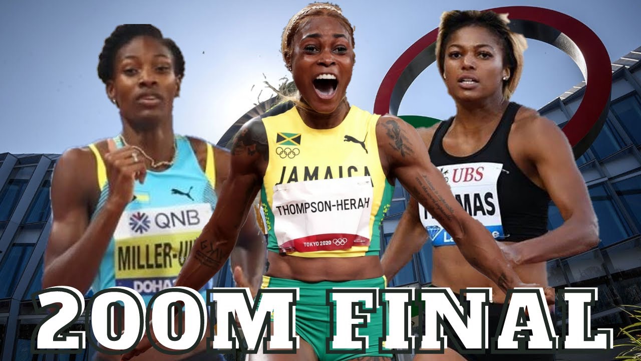 Women's 200M Final Tokyo 2020 Olympics HalftimeTv YouTube