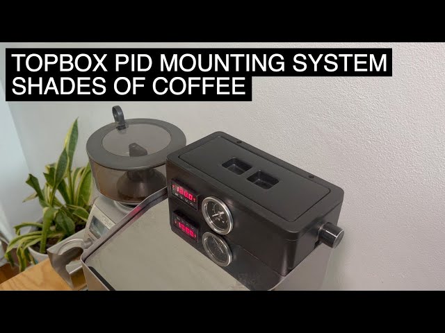 TopBox PID Mount by Shades of Coffee - Gaggia Classic Mod Review class=