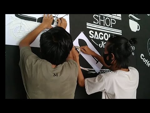 Video: Cara Melukis Kedai