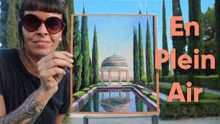 Learning to Paint en Plein Air - Botanical Gardens Malaga