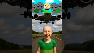 Incredibox Sprunki Oc Baldi As Real Human Boy With Airplane Flying Above